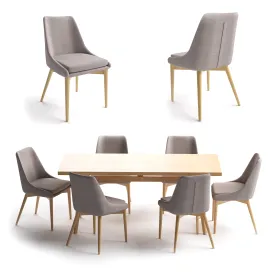 Table boras table marble chair